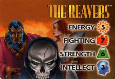 Reavers 4-Grid Character Card